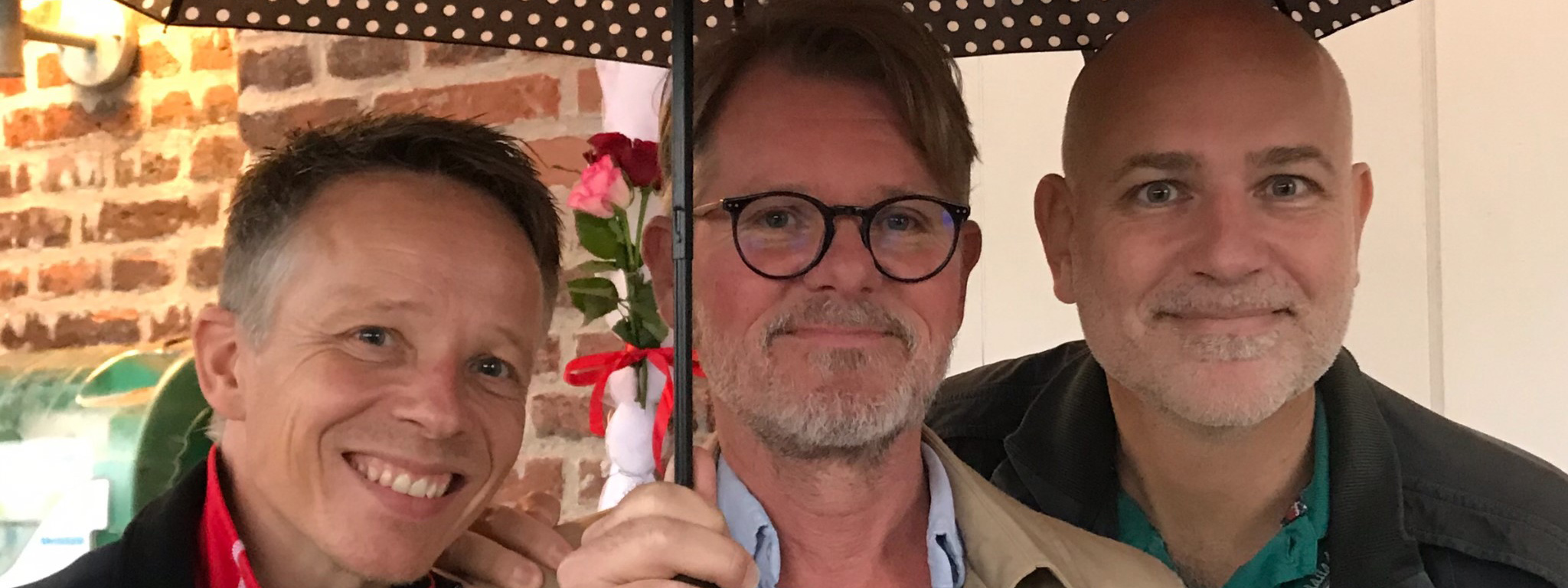 Den Kummerlige Trio i regnvejr